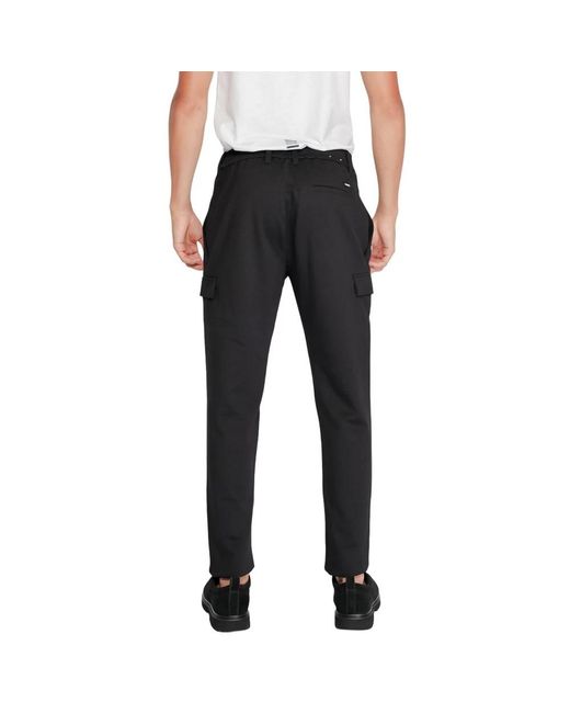 Slim-Fit Trousers di Calvin Klein in Black da Uomo