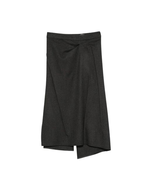 Victoria Beckham Black Midi Skirts