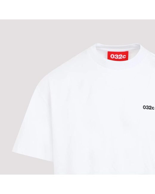Tops > t-shirts 032c pour homme en coloris White