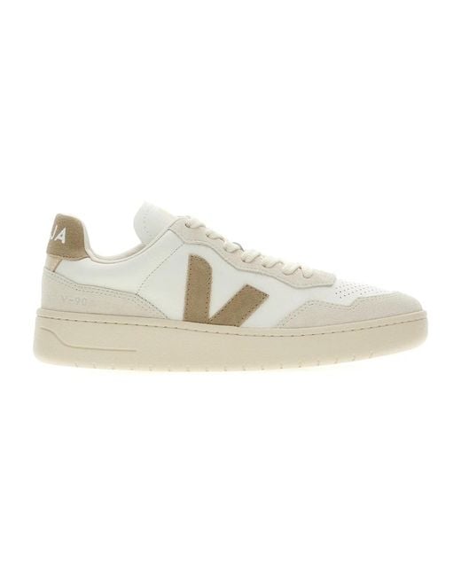 Veja White V-90 Leder
