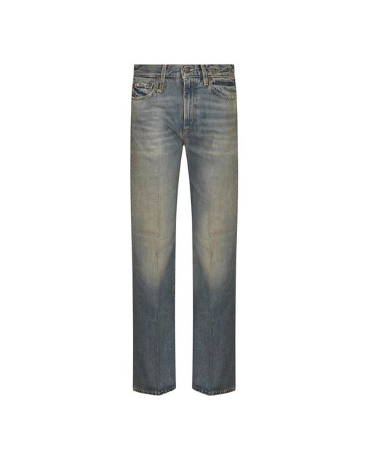 R13 Rechte Jeans in het Gray