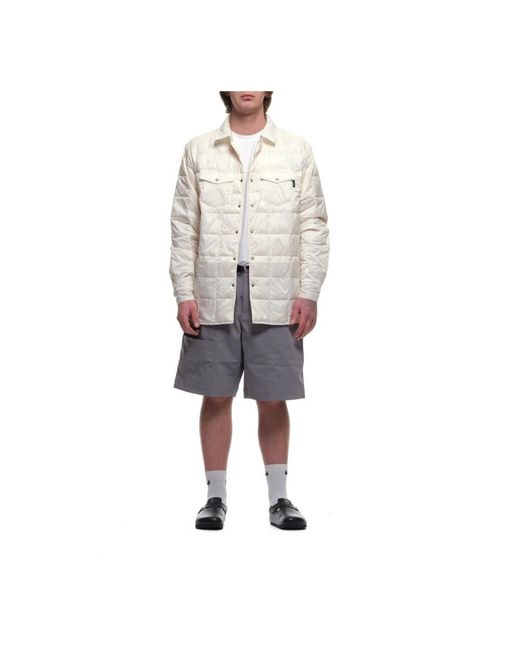 Taion White Winter Jackets for men