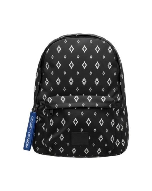 Marcelo Burlon Black Backpacks for men
