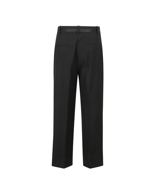 Anine Bing Straight Trousers in het Black