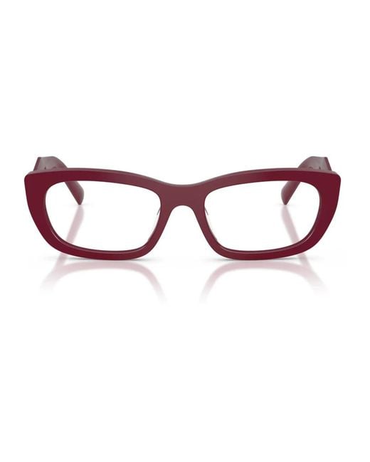Prada Red Glasses