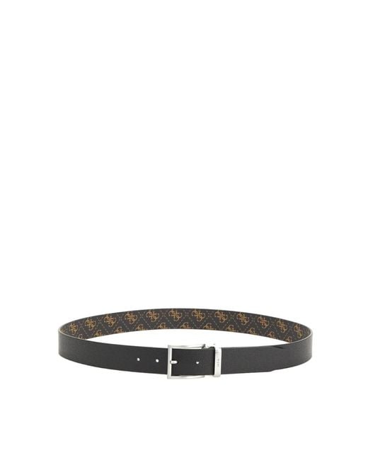 Guess Black Belts for men