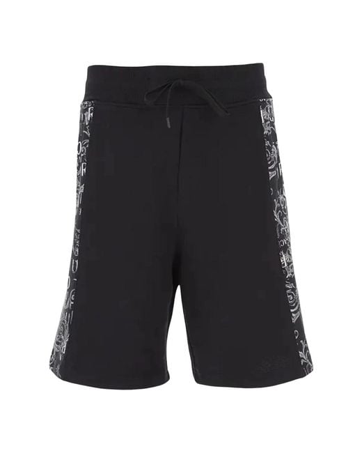 Versace Jeans Couture Men's Black Casual Shorts