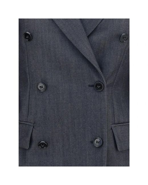 Balenciaga Blue Blazers
