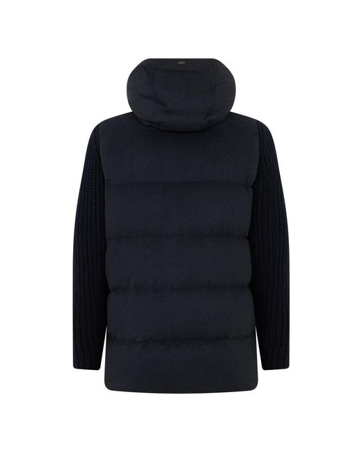 Herno Blue Winter Jackets for men