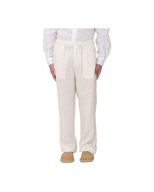 Aspesi Straight Trousers in het White voor heren