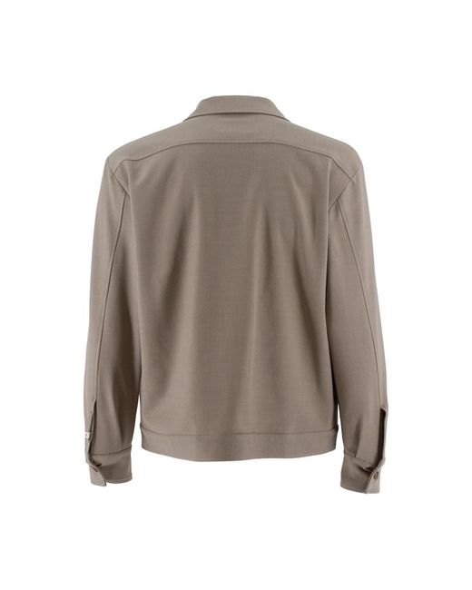 Myths Brown Light Jackets for men