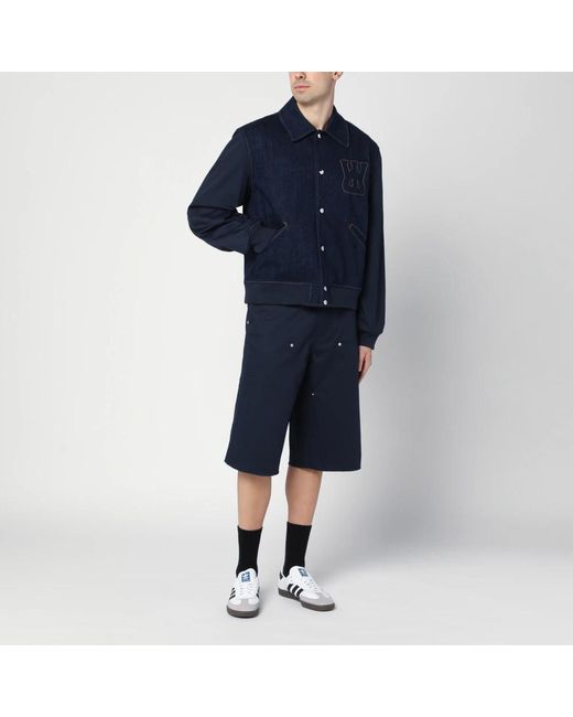 Wales Bonner Blue Denim Jackets for men