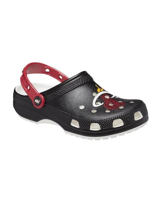 CROCSTM Schoenen ,Zwart ,Miami Heat Speciale Print Klompen in het Black voor heren