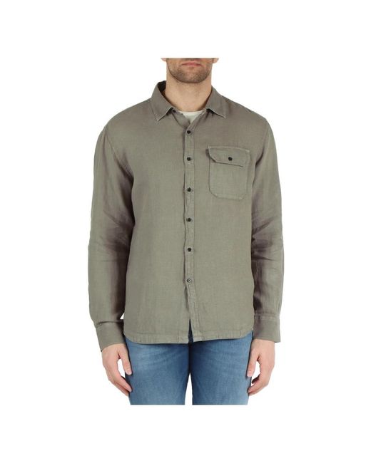 Replay Green Casual Shirts for men