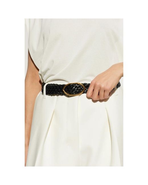 Jacquemus Black Calisson Ledergürtel