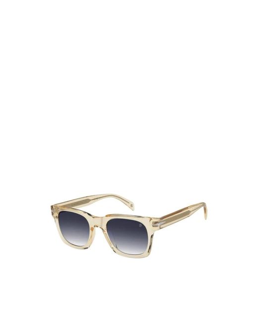 David Beckham Blue Sunglasses