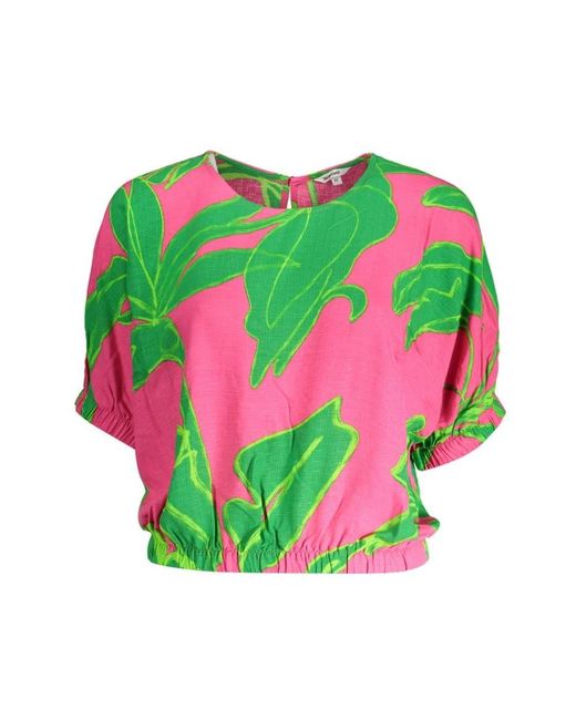 Desigual Green Blouses
