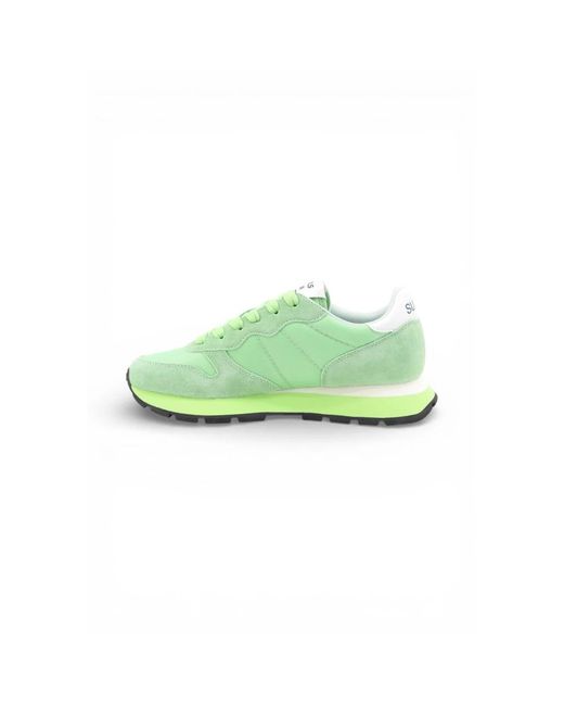 Sun 68 Green Ally Solid Sneaker