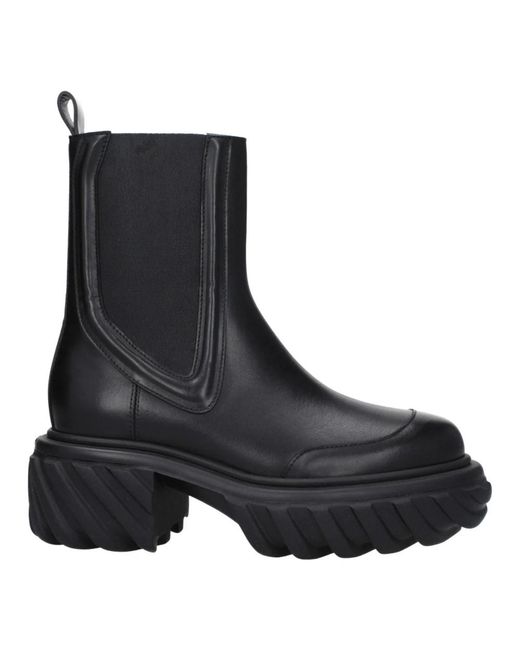 Chelsea Boots Off-White c/o Virgil Abloh de color Black