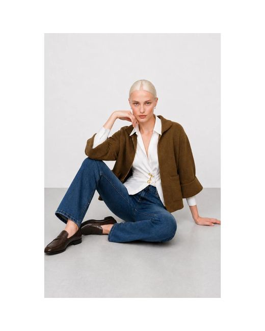 Kocca Wikkelblouse in het White
