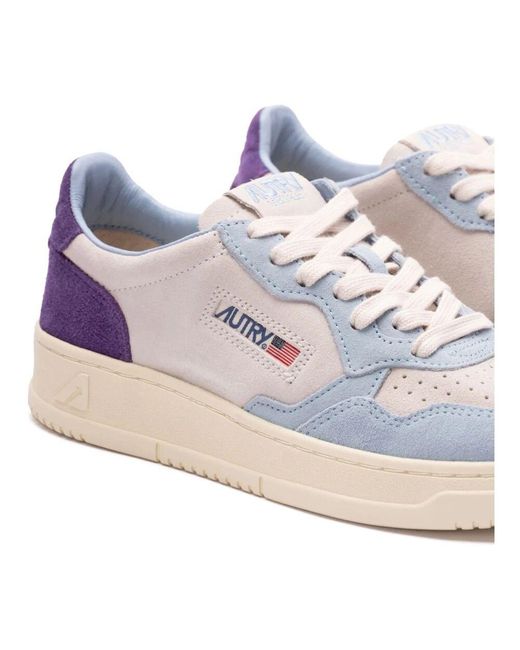 Autry White Flache schuhe für frauen