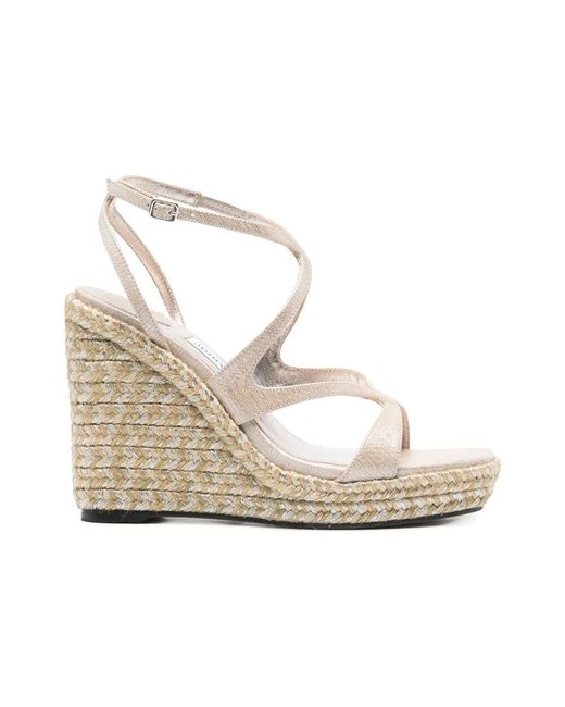 Jimmy Choo White Wedges