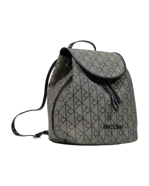 Calvin Klein Gray Backpacks