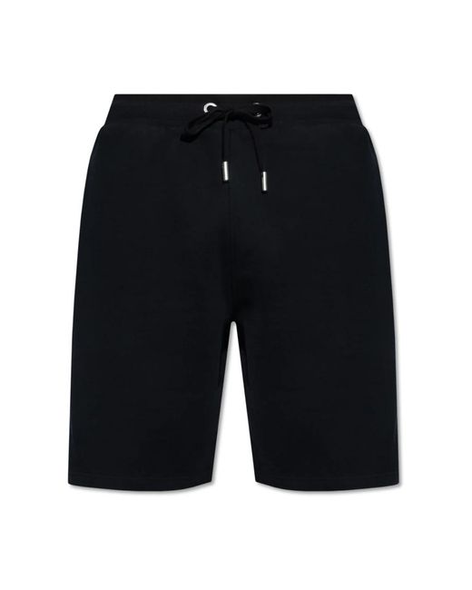 AMI Black Casual Shorts for men