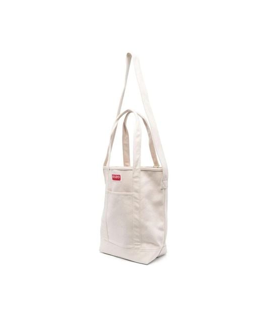 KENZO White Tote Bags for men