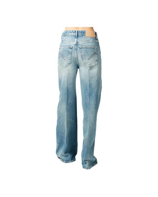 Dondup Flared Jeans in het Blue