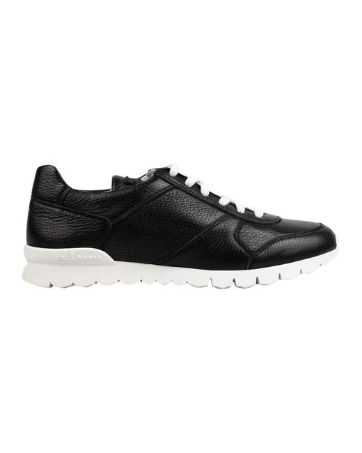 Kiton Sneakers in het Black voor heren