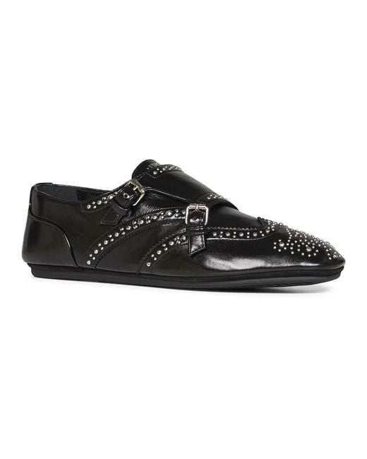 Fendi Black Loafers
