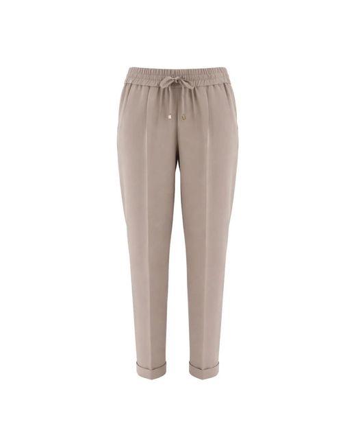 Kiton Gray Tapered Trousers