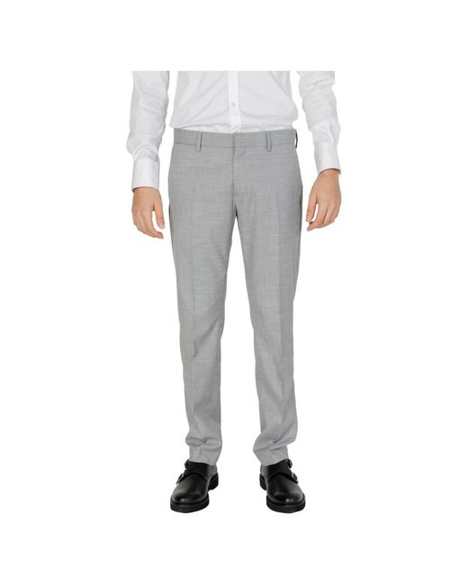 Antony Morato Gray Suit Trousers for men