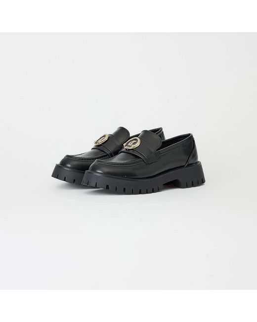 Just Cavalli Black Loafers