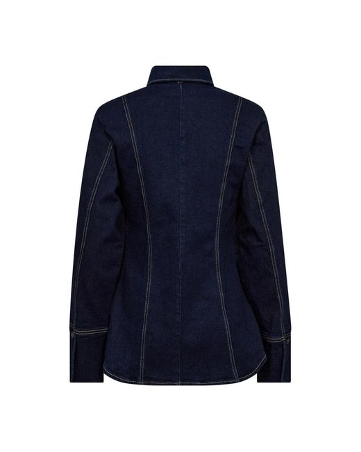 co'couture Blue Shirts