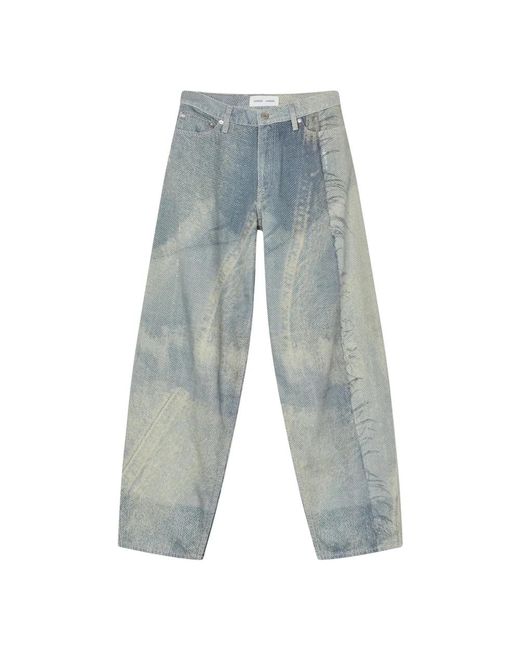 Loose-Fit Jeans Samsøe & Samsøe de color Blue