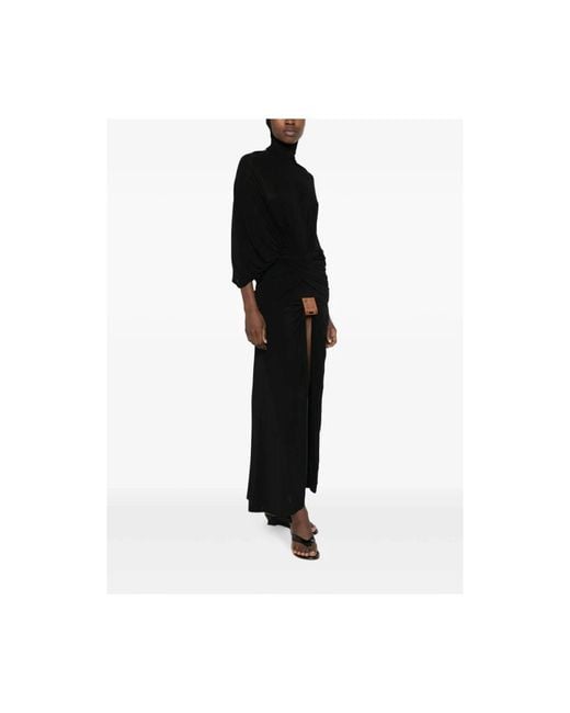 Jean Paul Gaultier Black Maxi Dresses
