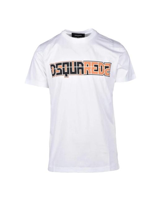 DSquared² T-Shirt in het White voor heren