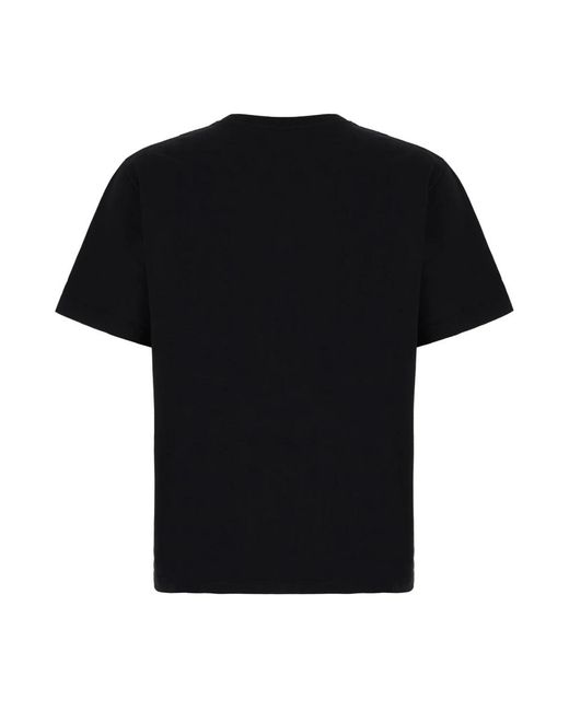 Maison Kitsuné Black T-Shirts for men
