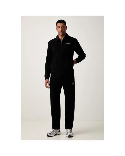 Sweatpants EA7 pour homme en coloris Black