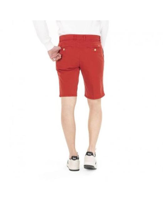 Harmont & Blaine Red Casual Shorts for men