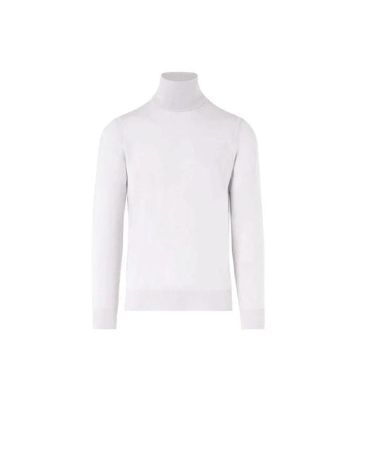 Paolo Pecora White Turtlenecks for men