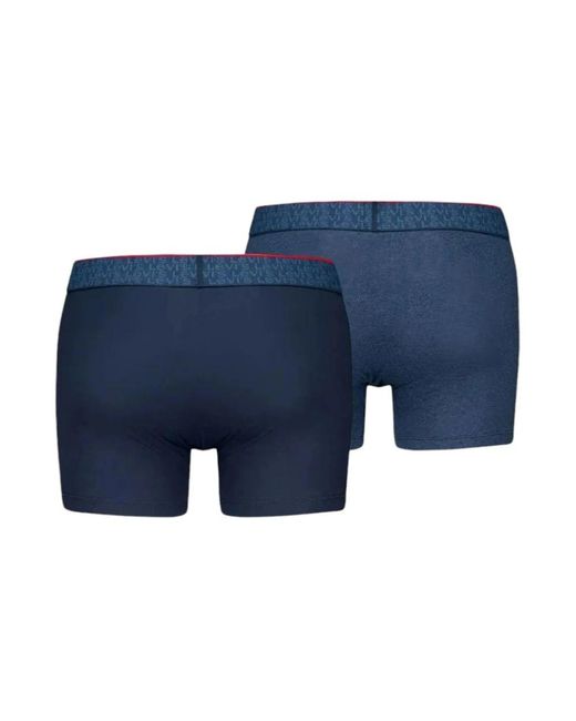 Levi's Logo Wb Boxer Brief in het Blue voor heren
