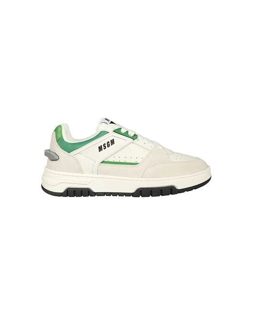 MSGM White Sneakers for men