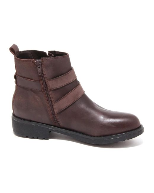 GAUDI Brown Biker Stiefelette