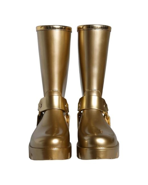 Dolce & Gabbana Natural Wellies