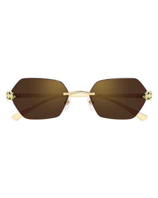 Cartier Brown Sunglasses