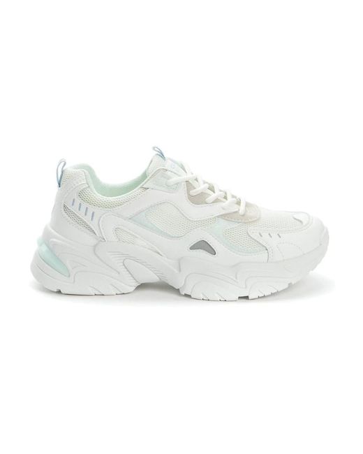 Neomood Schoenen ,Wit ,Casual Closed Sneakers in het White