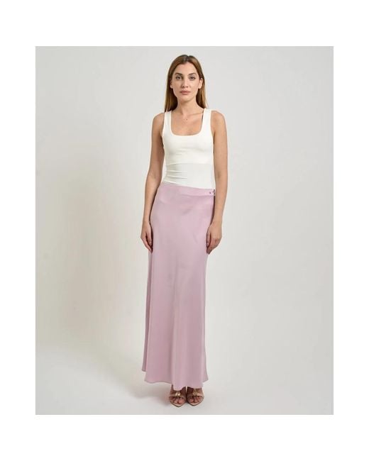 HUGO Maxi Skirts in het Pink